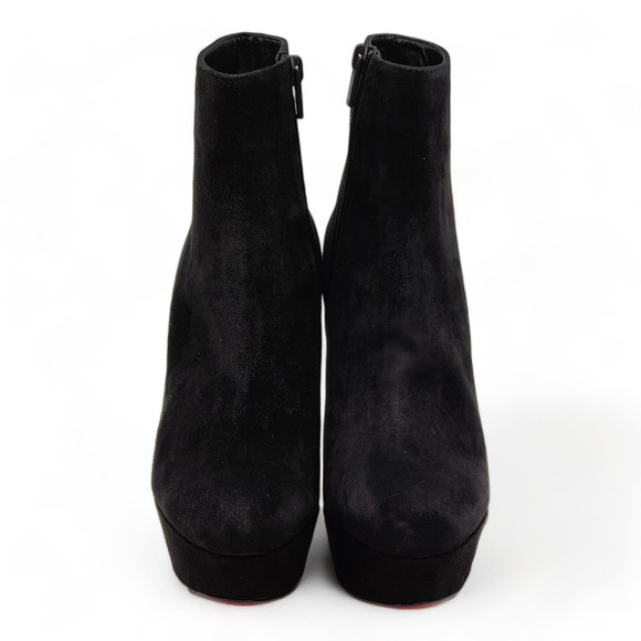 Christian Louboutin Bianca Suede Booties $1185 - Picture 4 of 7